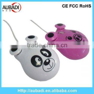 OEM Service Offered 3D Wired Pig Or Panda Mouse