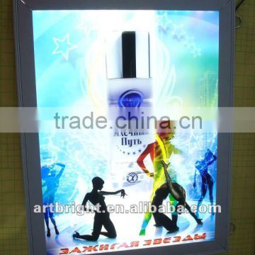 Advertising LED extreme thin light box (with snap frame)