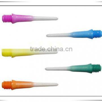Dongguan colorful plastic dart soft tips/points