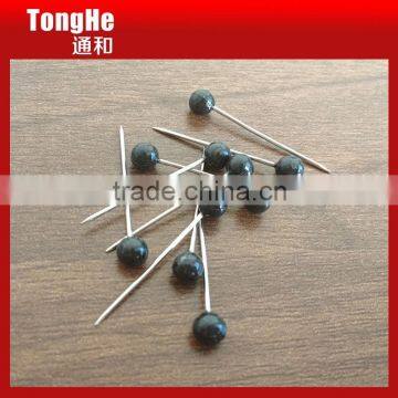 Black Head Map Pins