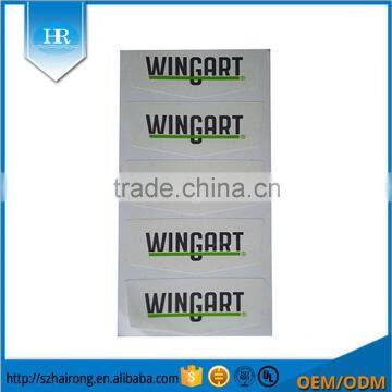 Custom Slik Screen Printing Color Logo Strong Glue Self Adhesive Label photo-3