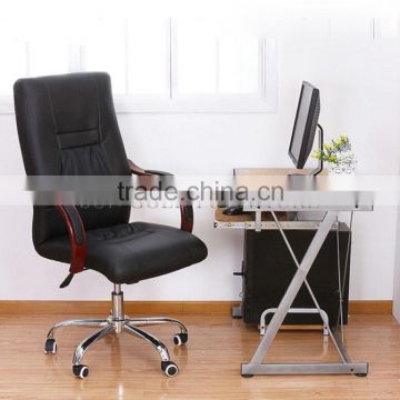 Modern high black swivel boss leather chair (SZ-OC203)