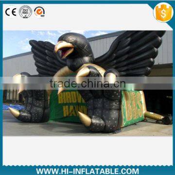 lifely Eagle Head inflatable cartoon tunnels with factory price /inflatable mascot tunnel/inflatable sport tunnel for football