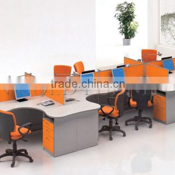 Top selling Wholesales 8 seater Call center Workstation Cubicle for Small Office ( SZ-WS381)