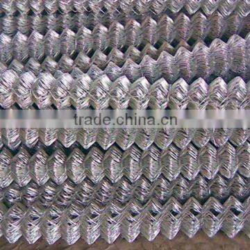 electro galvanized chain link fence