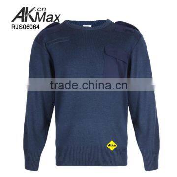 Acrylic/Wool Outdoor Camping Military Combat Sweater Of High Quality