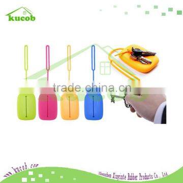 novel silicone key case