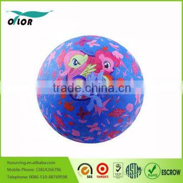 Kid toy rubber playground ball