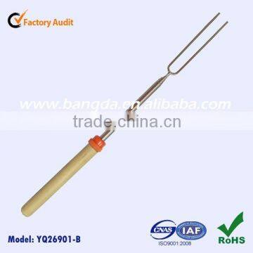 telescoping fork, bbq fork, stainless fork