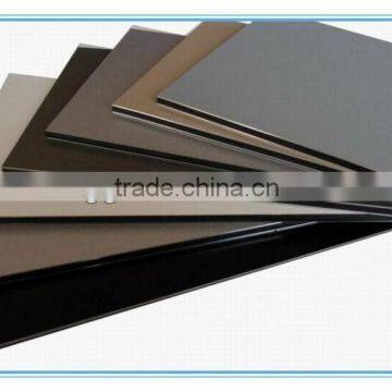 PVDF coated griotte grain aluminum plastic composite laminate