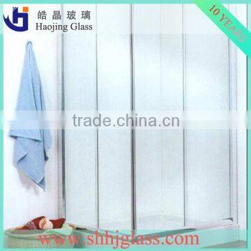 High quality tinted shower door stained glass