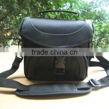 2016vintage style Travel shoulder messenger bag nylon black and catton lining camera bag