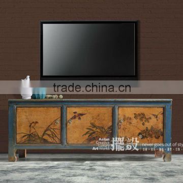 Chinese Antique TV drawing vanity cabinet