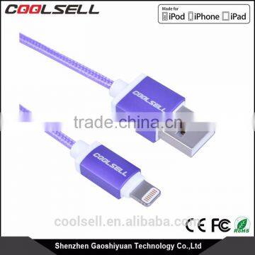 MFI Cable Supplier for Lightening Braided MFi Certified Reliable Charging Mfi Usb Data Cable photo-4
