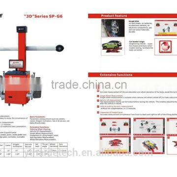 3D 4 wheel alignment, CE certificated