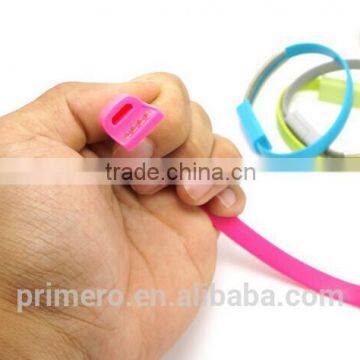 Micro USB Cable Bracelet Data Charging Line Wristband For Android photo-6