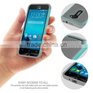 Keno Football Silicone + PC Heavy Duty Combo Shockproof Cover For Asus ZenFone 2E 2 ZE500CL Case photo-2