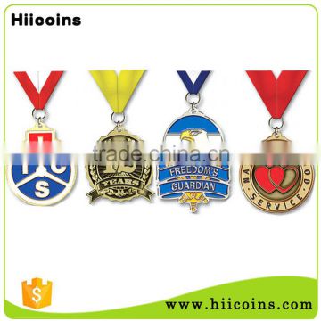 China Wholesale Europe Regional Feature die-cast metal sports Custom medals