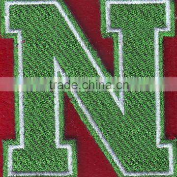 The capital N logo custom embroidery patches