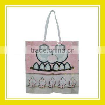 2016 Fashion Products Bros Brosdion Berry Red Waterproof Printed Transparent Beach Shoulder Bag photo-2