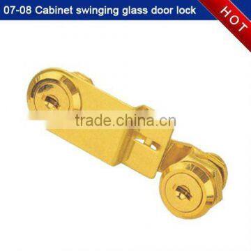 Zinc alloy glass door lock