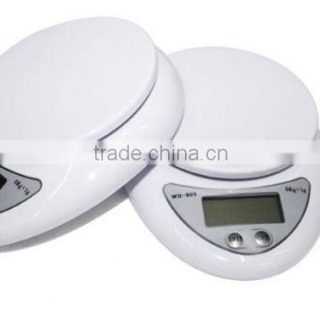 5kg 5000g 1kg Electronic Digital Backlight LED Kitchen Food Weight Scale