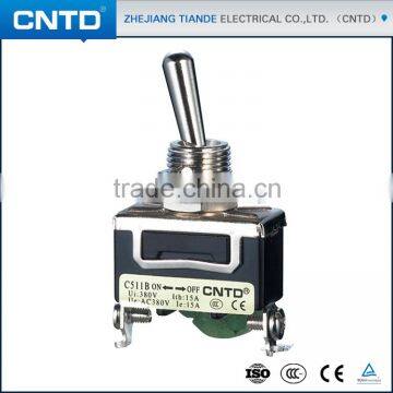 China CNTD 12V 4 Position OFF ON ON Toggle Switches C511B