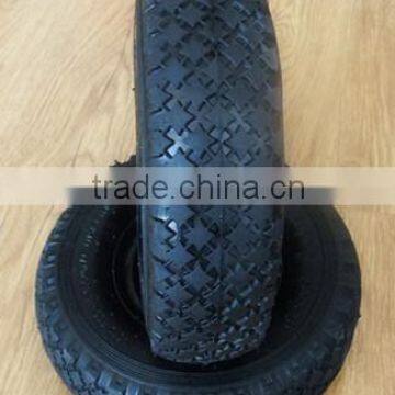 High Quality manufacturer 400 4 wheel barrow tyre Pneumatic wheel tyre 4.00-4