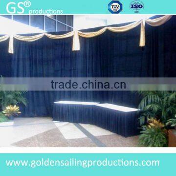 decoration aluminum pipe and drape ,cheape pipe drape