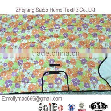 printed polyester water proof beach blanket