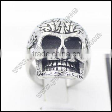 China Factory Stainless Steel Mens Skull Ring Supplier's Choice photo-4