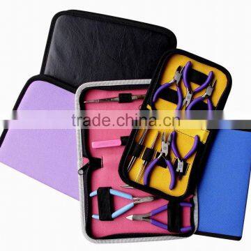 different kinds of Jewelry making tools kit with bags