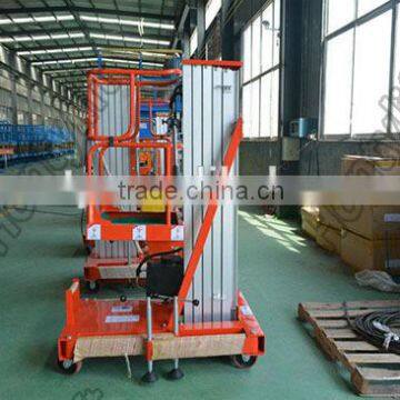 Column Lift Mast Hydraulic Electric Portable Telescopic Elevated One Man Lift photo-5