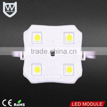 Square led modules CE RoHS Approved DC12V IP65 waterproof high brightness 4 chips 5050 smd led module for lighting box