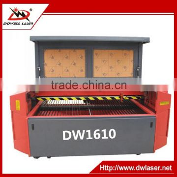 2016 Dowell 1610 CO2 laser engraving machine / laser cutter different size saving cost