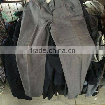 Hot Sale Men Tergal Pants in Bales,cheap Good Quality Used Clothing