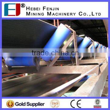 Mining Conveyor System Used Carbon Steel Pipe Carrying Trough Idler With Different Color