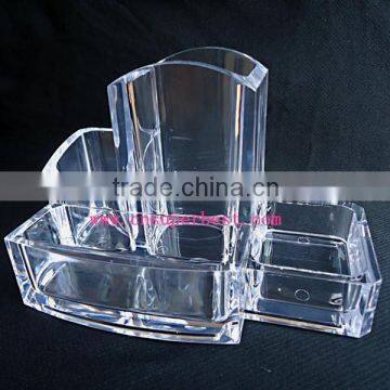 Luxury Elegant Crystal Clear Acrylic Pen Holder photo-3