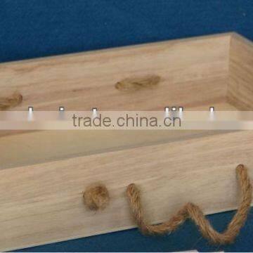 2014 new design customized wooden tray