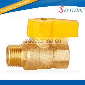 OEM factory brass gas valve with butterfly handle