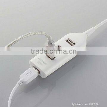 High Speed 4 Port USB 2.0 Multi HUB Splitter Expansion Desktop PC Laptop Adapter