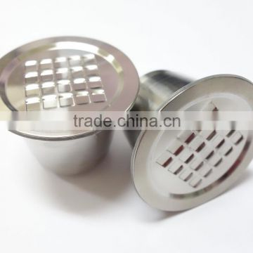 reusable stainless steel empty coffee capsule for sale