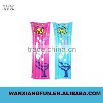 Hot sale inflatable beach mattress, PVC inflatable float mattress