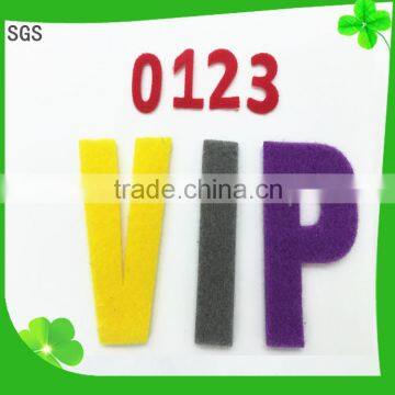 High Quality hook loop Low Price Colorful Costumized Dots & Letters