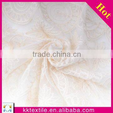 2014 fashion new design pretty soft polyester net mesh fabric