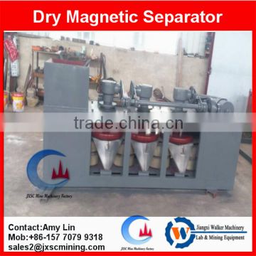 high intensity dry magnetic separator 3pc disc belt type magnetic separation machine