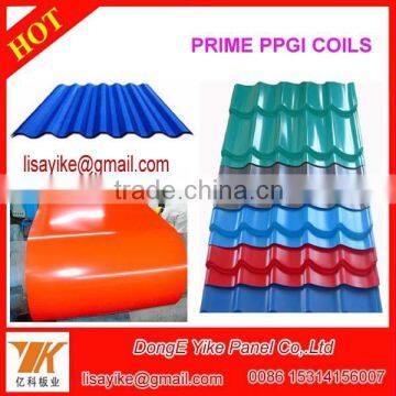 Best price for PREPAINTED GALVANIZED STEEL COILS