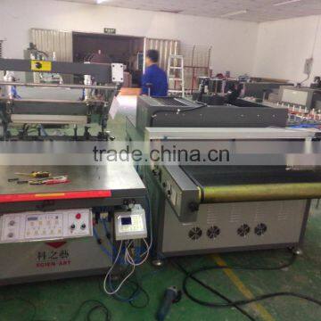 With UV Dryer Paper 3/4 Automatic Silk Screen Printer Machine photo-2