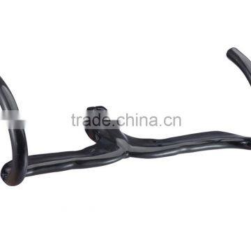 MeyerGlobal OEM NEW Design Glossy Surface 3k Carbon Road Bike Handlebar 80/90/100/110mm Handlebar Integrated MG-HB002 photo-2