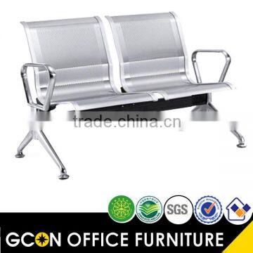 Three Seats Stainless Steel Material Hospital Waiting Chair photo-3